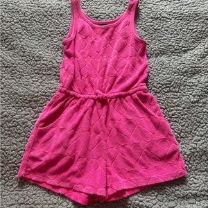 Old Navy Pink Girl’s Romper size Small 5